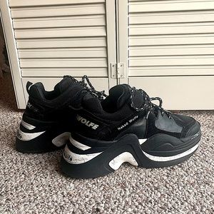Naked Wolfe Black Sneakers